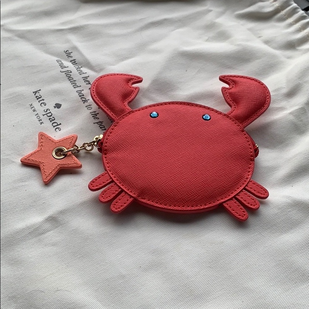 Kate Spade crabby coin purse